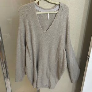 Free People Longline Tunic Sweater